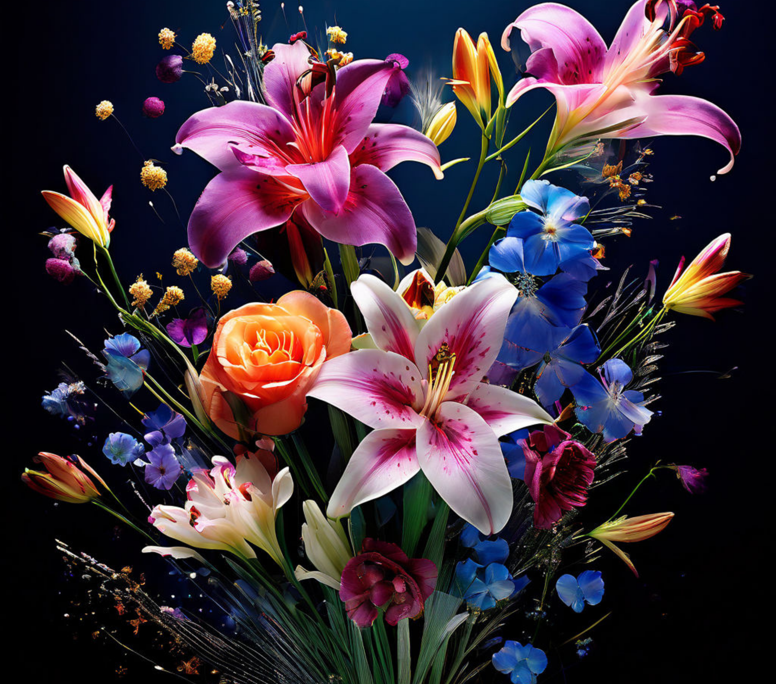 Dark Flowers