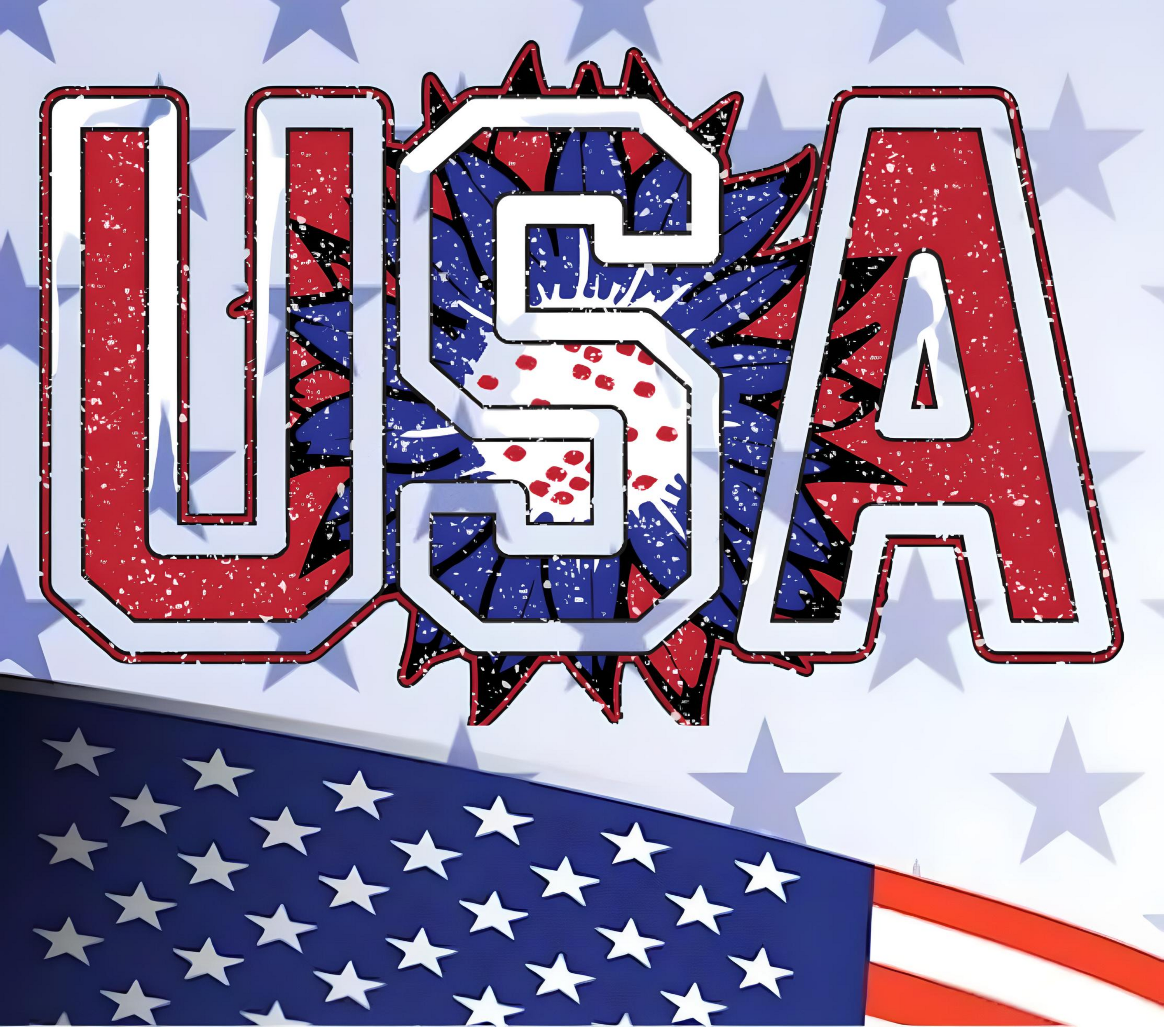 4th of July Tumbler