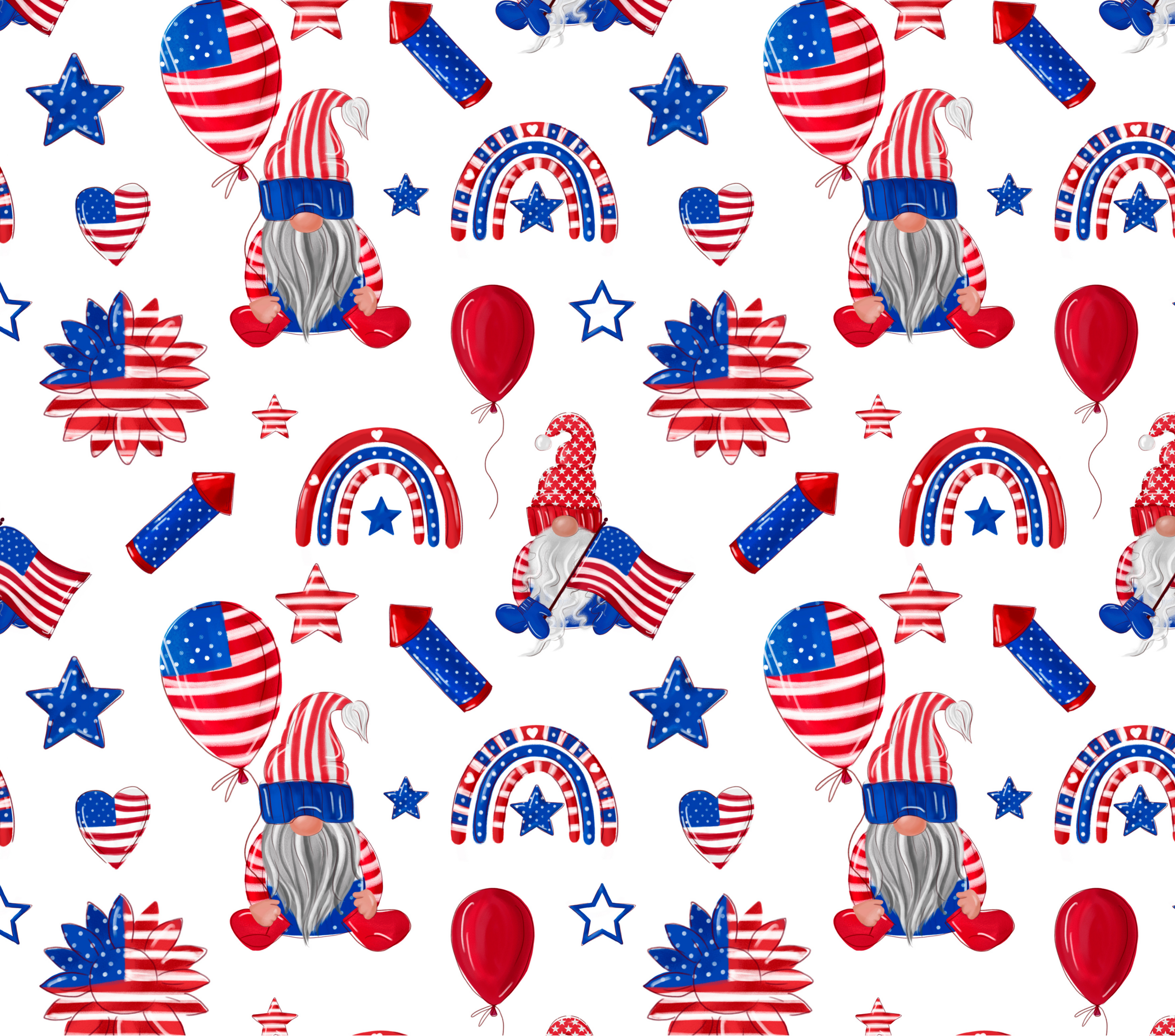 4th of July Tumbler